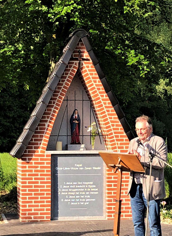 Voorzitter van de kerkfabriek Luc Smet 