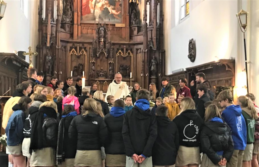 CHIRO INTER-JEUGDIG DE KLINGE Feest van Christus -Koning 2022-1 