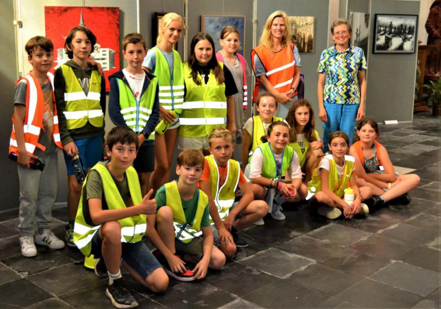 Scholen “de Eeckberger” en “de Klimop” kwamen op bezoek -1 