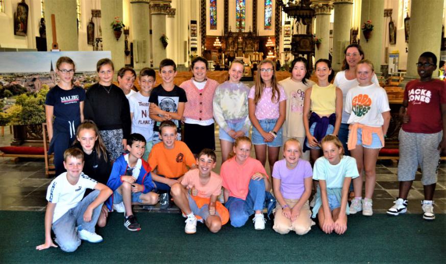 Scholen “de Eeckberger” en “de Klimop” kwamen op bezoek -2 