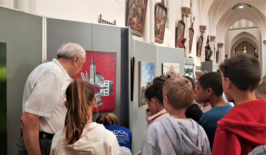 Scholen “de Eeckberger” en “de Klimop” kwamen op bezoek -5 