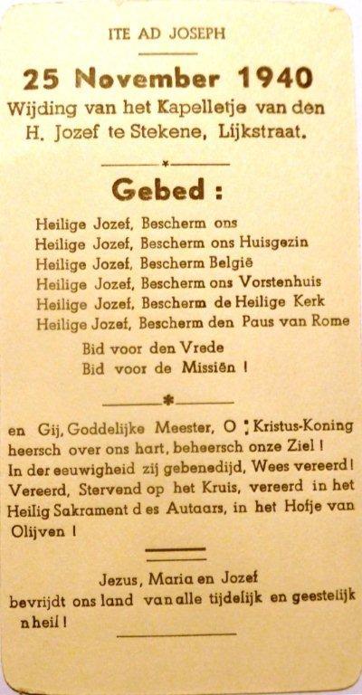 Sint-Jozef gebed 