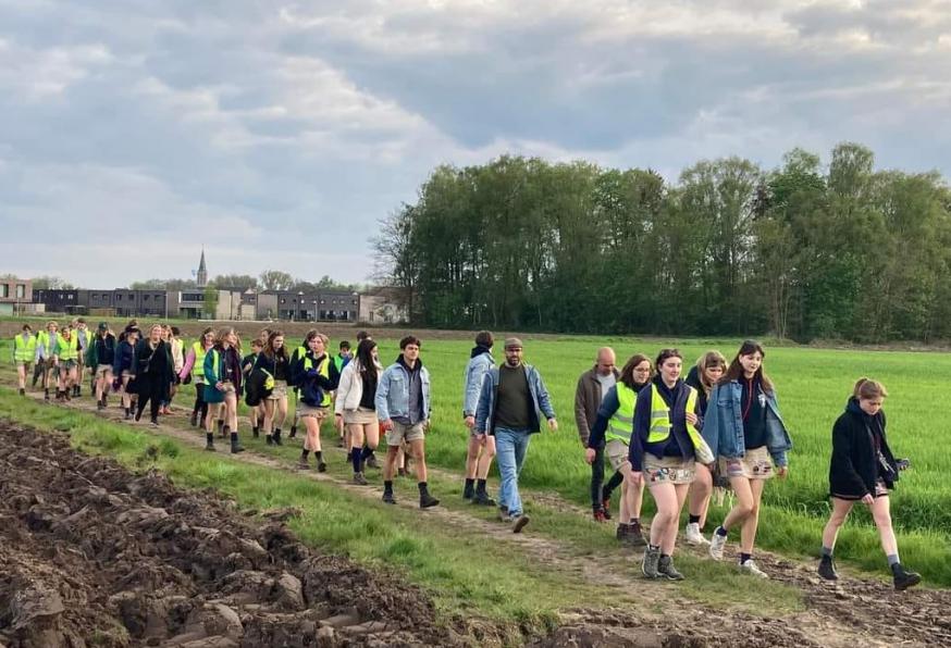 CHIRO KEMZEKE: … te voet op bedevaart naar Gaverland! - 2 