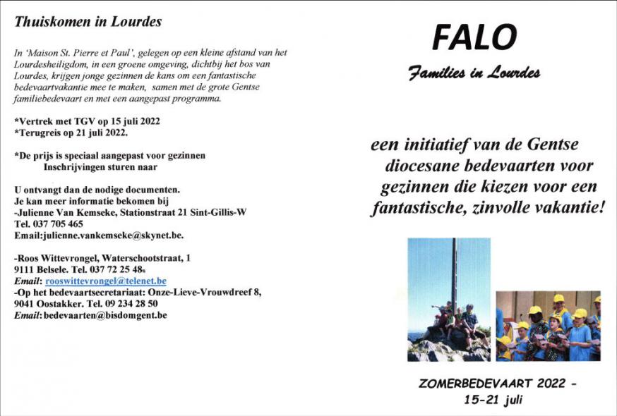 THUISKOMEN IN LOURDES 