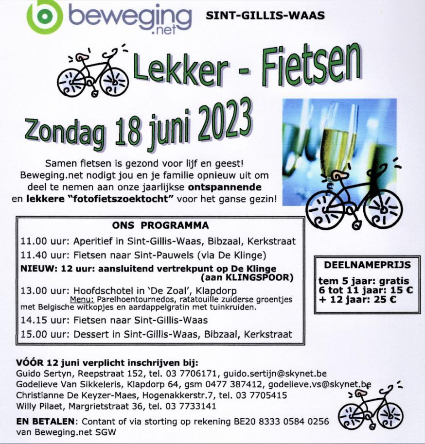 Fietszoektocht Beweging.net 2023 