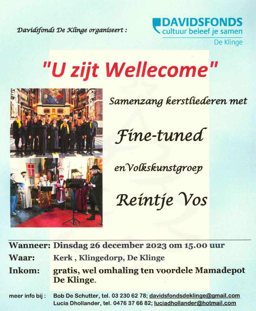 Kerstliederen De Klinge 