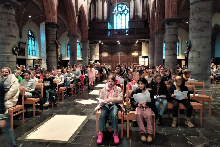 Kerstvieringen in schoolverband 2022: Stekene-3 