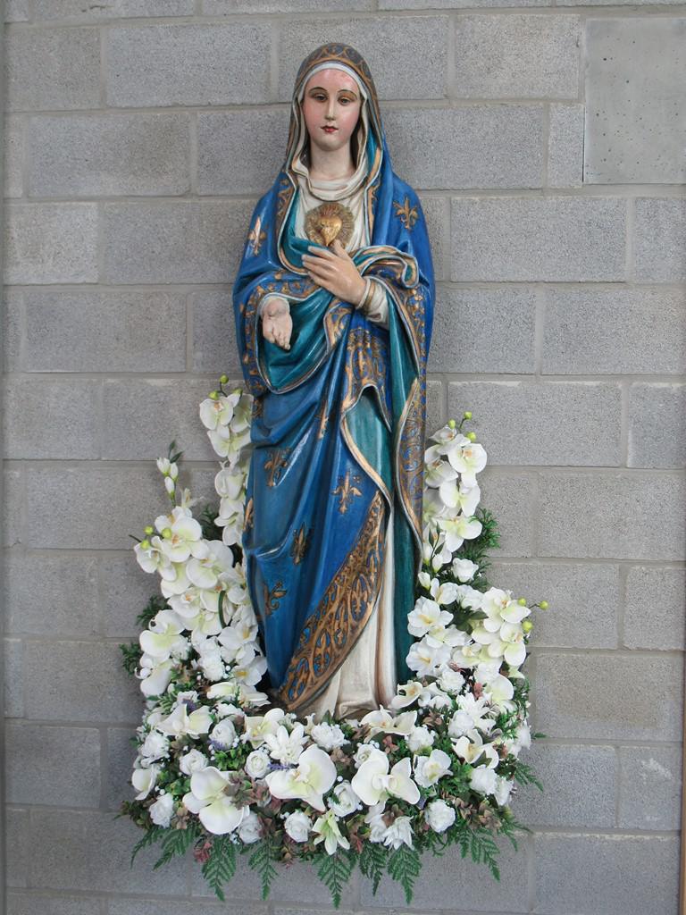 Tien jaar geleden stortte de kerk O.-L.-Vrouw van de Vrede volledig in.  