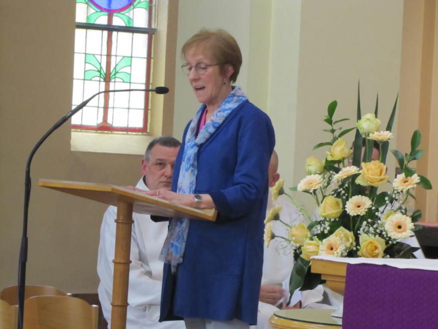 Na de eucharistieviering waren er toespraken vanwege de Kerkraad, de gemeente en de Vincentiusvereniging 