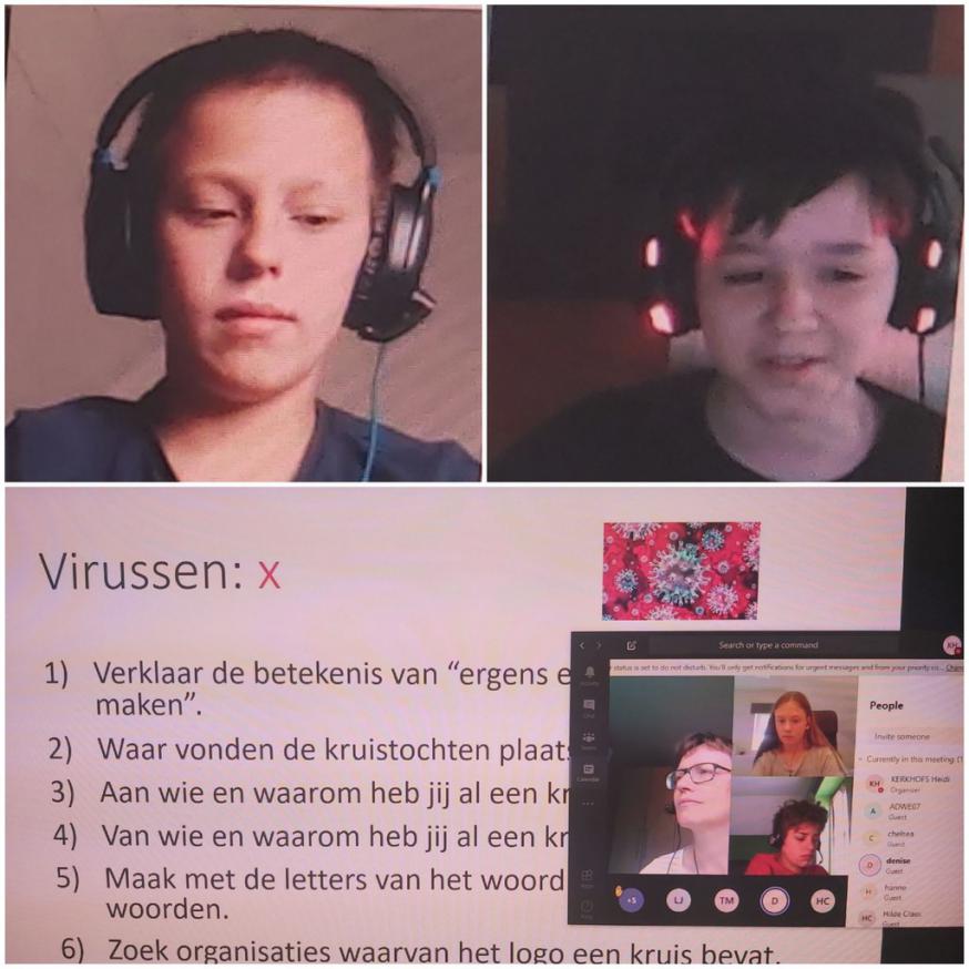 Vormelingen kregen hun kruisje. 