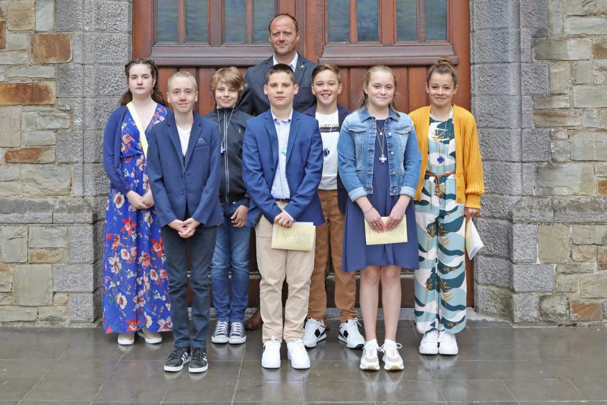 De vormelingen van Lutselus en Rooierheide 