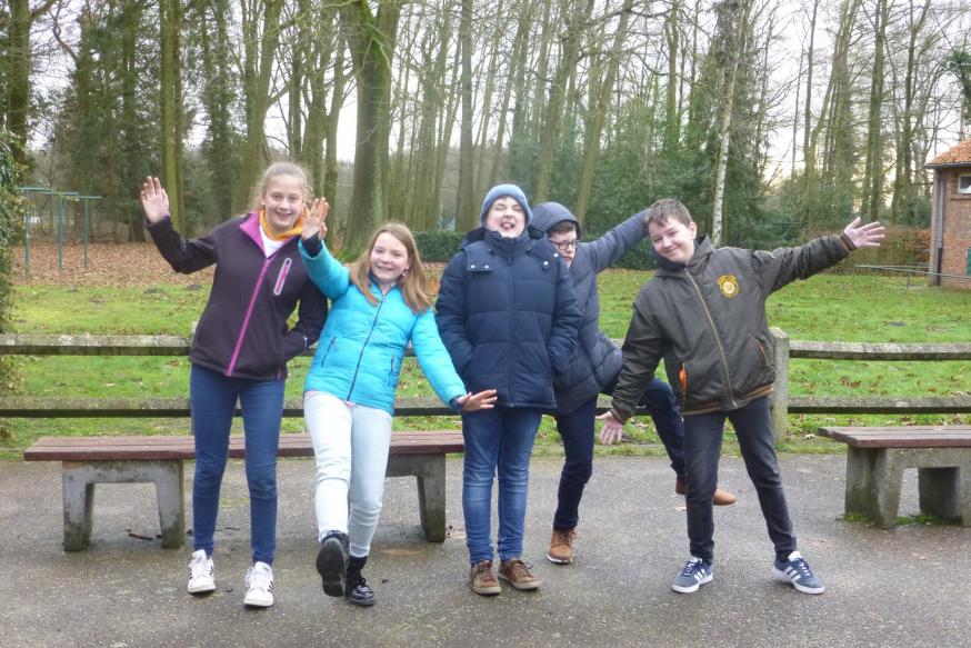 De ééndaagse van de vormelingen van Rooierheide 