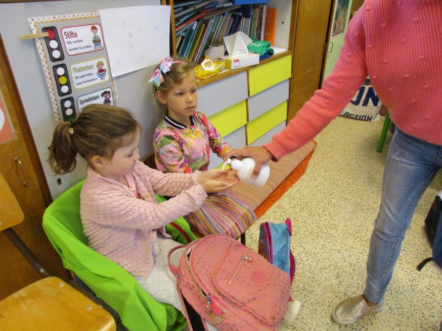 Nu draait ook onze kleuterschool op volle toeren……. 