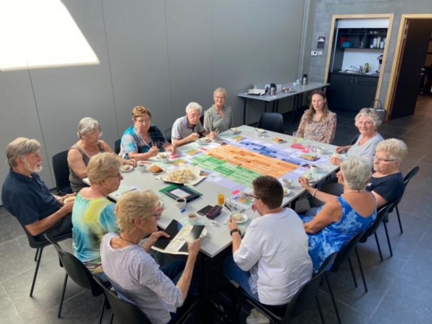 Op 6 september ging de kern van Samana Lutselus terug van start met de vorming “Geef er een lap op”. 