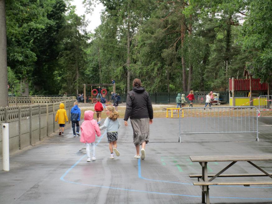 Nu draait ook onze kleuterschool op volle toeren……. 