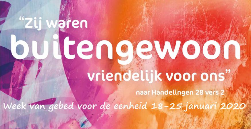 Gebedsweek voor de eenheid van de Christenen 