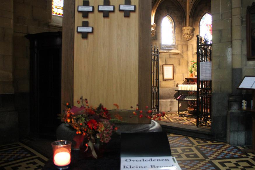 Open kerk in Kleine-Brogel met Allerheiligen © Parochie Kleine-Brogel