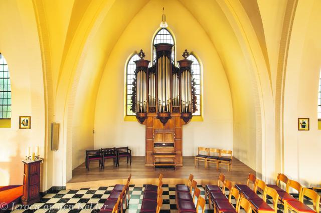 RESTAURATIEWERKEN PIJPORGEL SINT ROCHUSKERK GENENBOS  