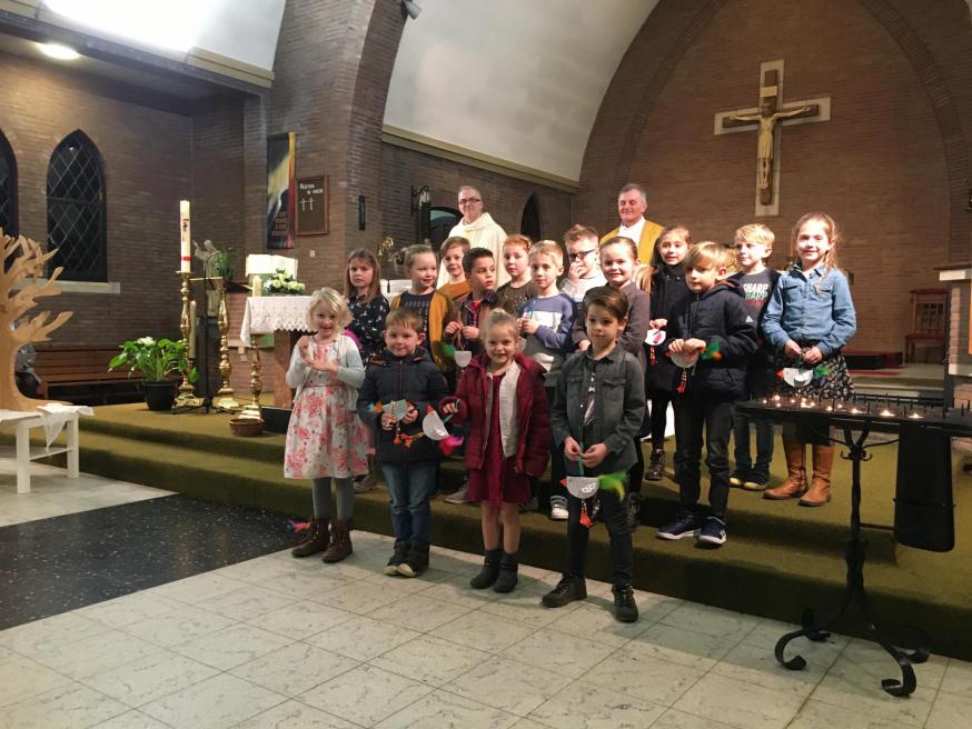 Naamopgave eerste communie in Erpekom © Parochie Erpekom