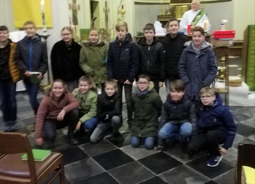 Naaopgave in Wijchmaal © Parochie Wijchmaal