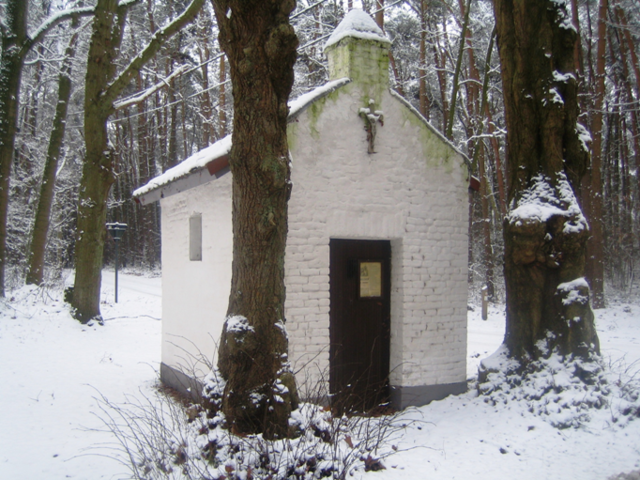 Brigittakapel (of "Witte kapel") te Zutendaal, Stalkerweg © federatie Zutendaal