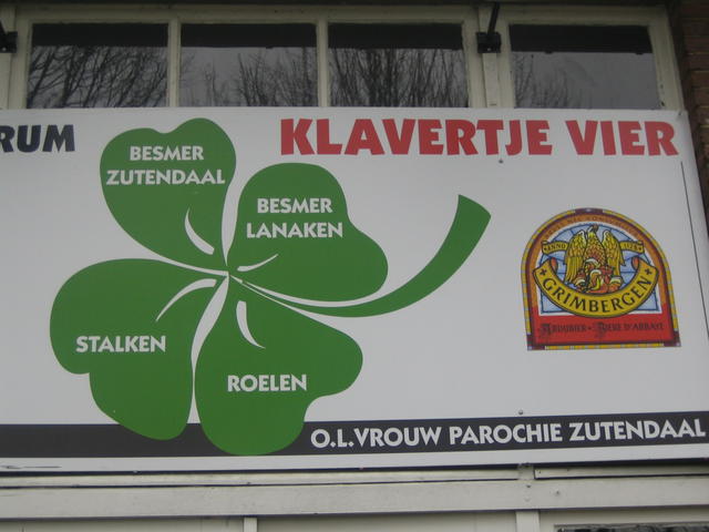 Klavertje vier © federatie Zutendaal