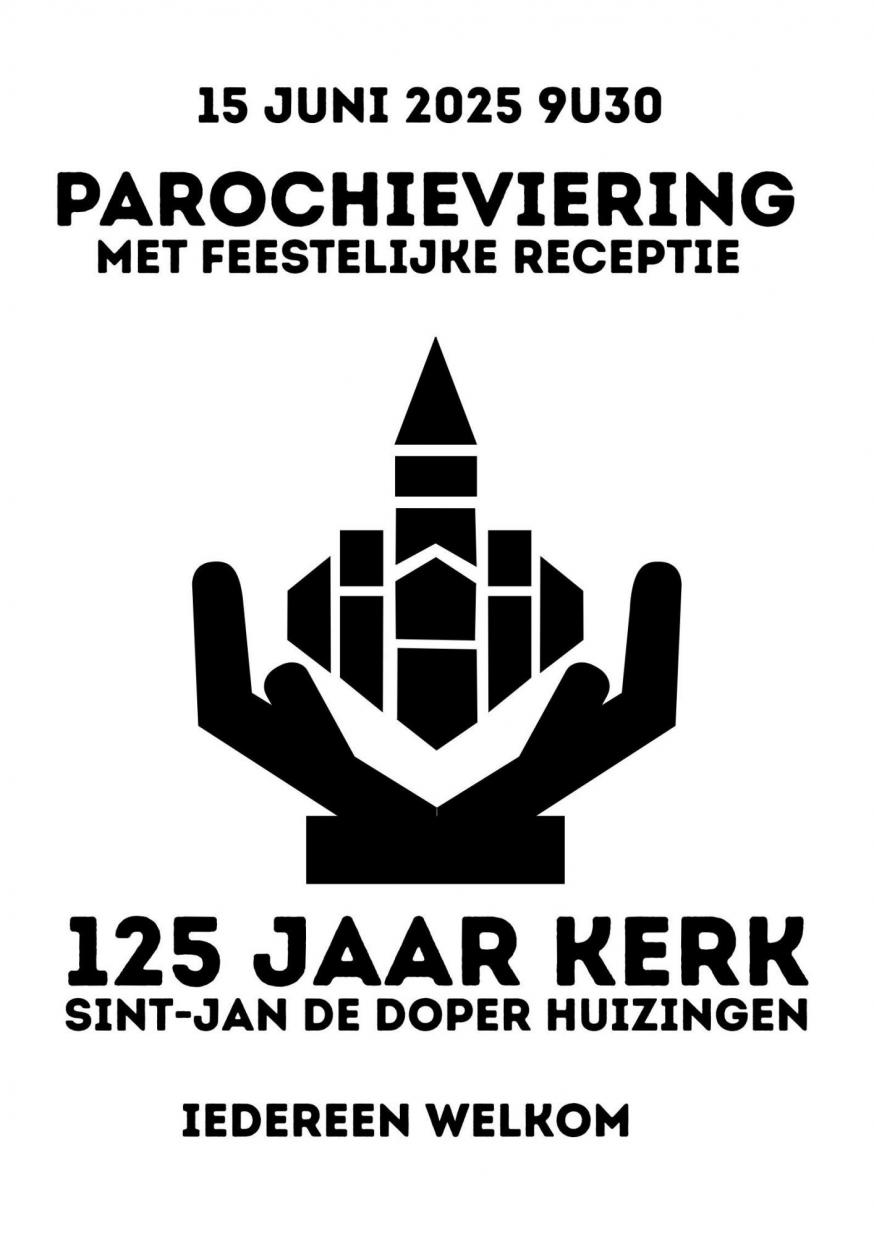 Op 15 juni 2025 vierde Huizingen 125 jaar parochiekerk © jh