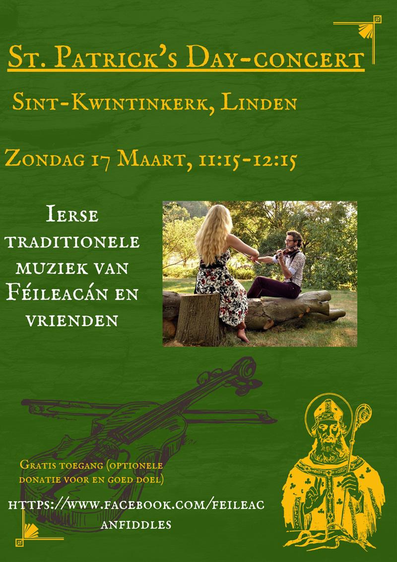 concert Sint Patrick 17 maart 2024 