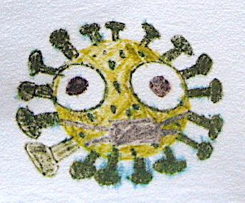 Uit de collage van de Machelse school ‘De Windroos’ © L.J. 