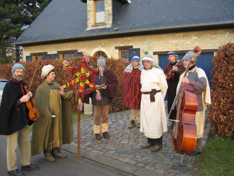 Met de Vlier, een volksliederengroepje, op tocht!  © Marcel Van Geel  