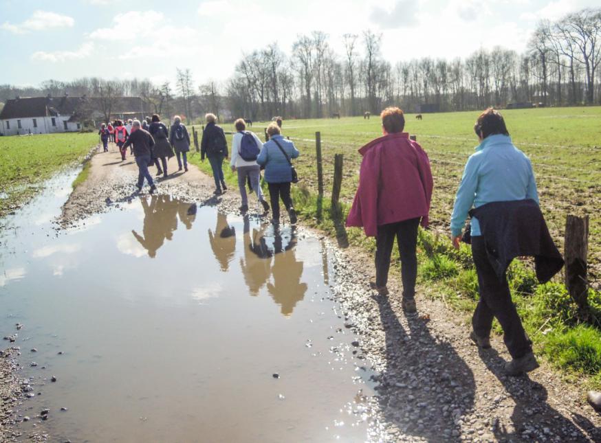 Gewoon heerlijk is zo’n wandeling! © Christiane Vekener 