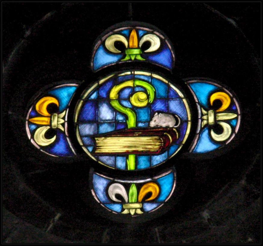 Sint-Gertrudis logo  © Paula Geysens voor Broederschap Sint-Gertrudis Landen 