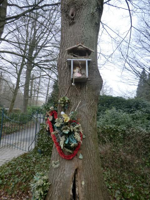 De ‘boomkapel’ in de Opperjachtmeesterstraat te Bosvoorde 