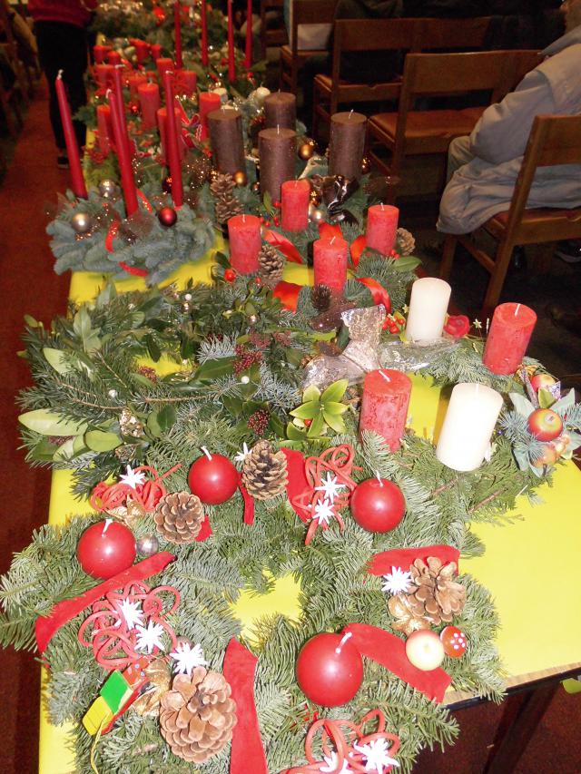 vormelingen op weg naar kerstmis 
