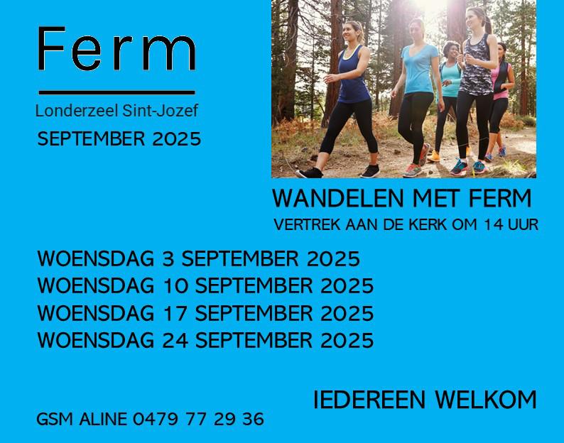 Wandelen met FERM 