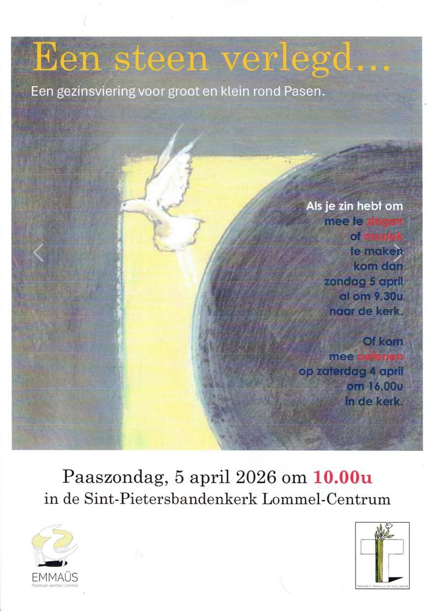 gezinsviering Pasen 2026 © Koen Lemmens