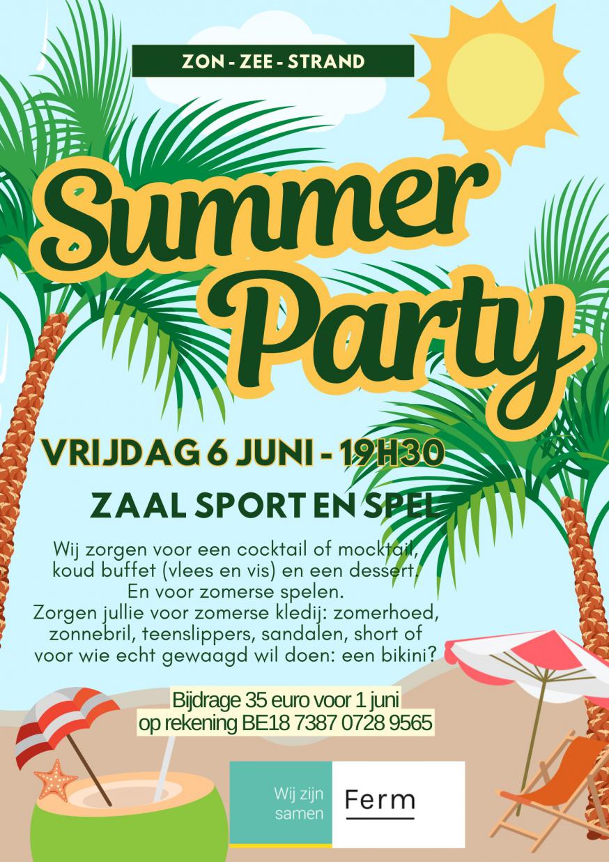 ferm zomerparty 