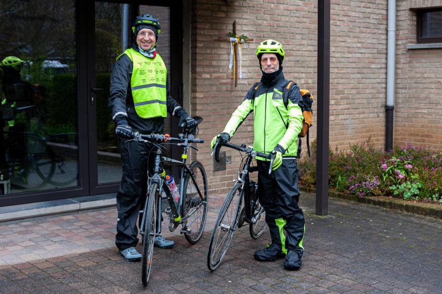 vertrek in Onze-Lieve-Vrouw van Vreugde © Manuel Morre