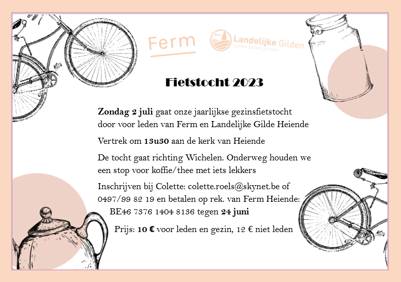 Fietstocht 2023 