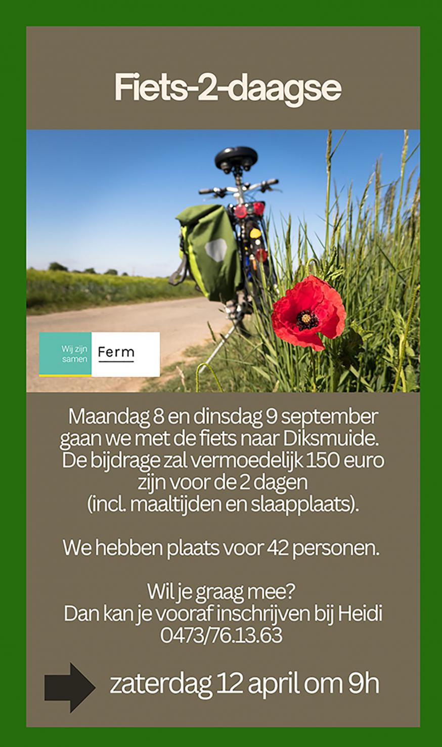 Ferm fiets 2daagse 