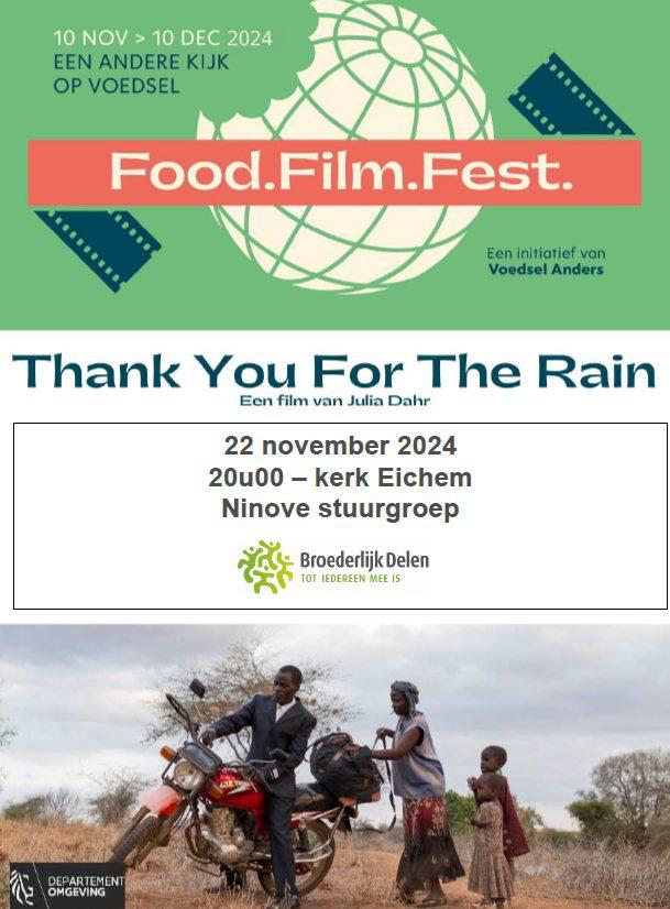 Film Food.Film.Fest - Thank you for the rain © Stuurgroep Broederlijk Delen Ninove