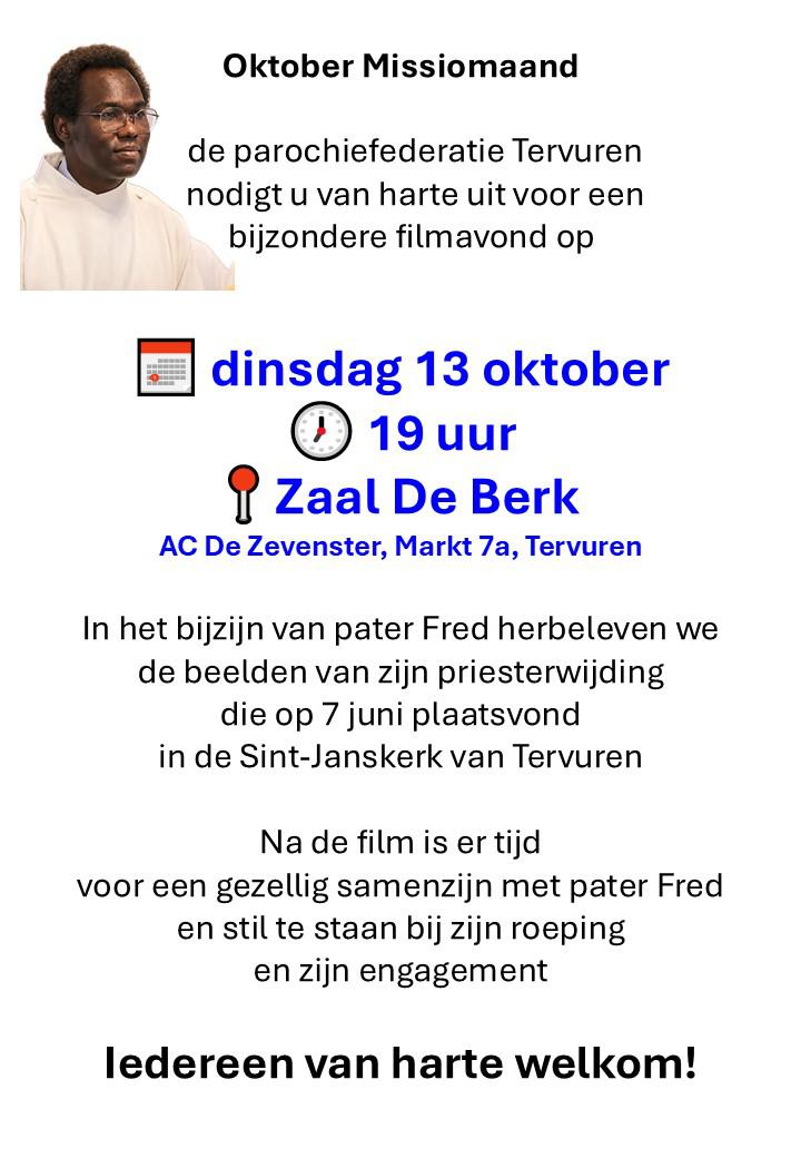 Filmavond priesterwijding 