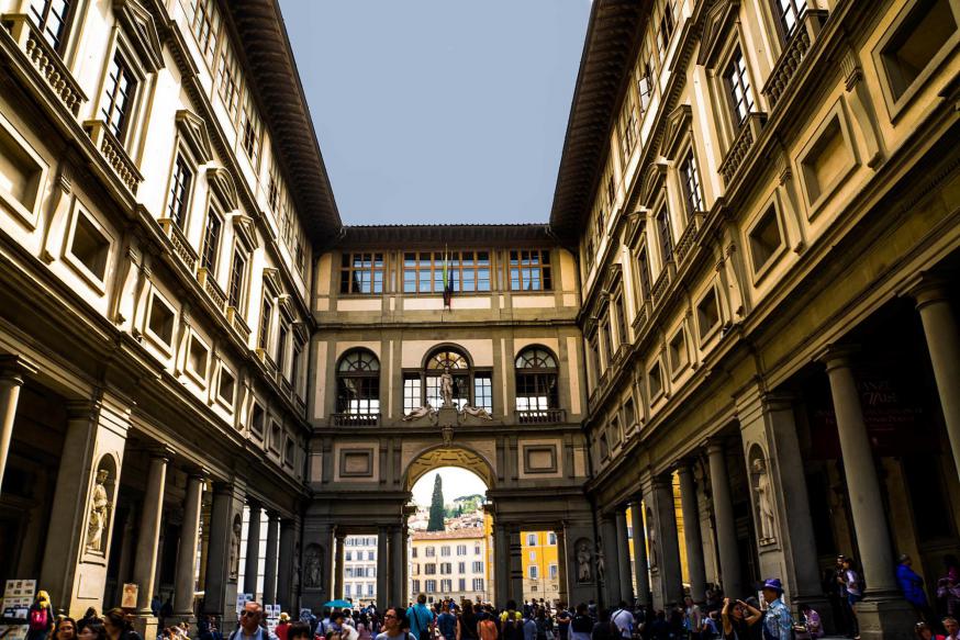 Galleria degli Uffizi in Firenze © Wikimedia Commons