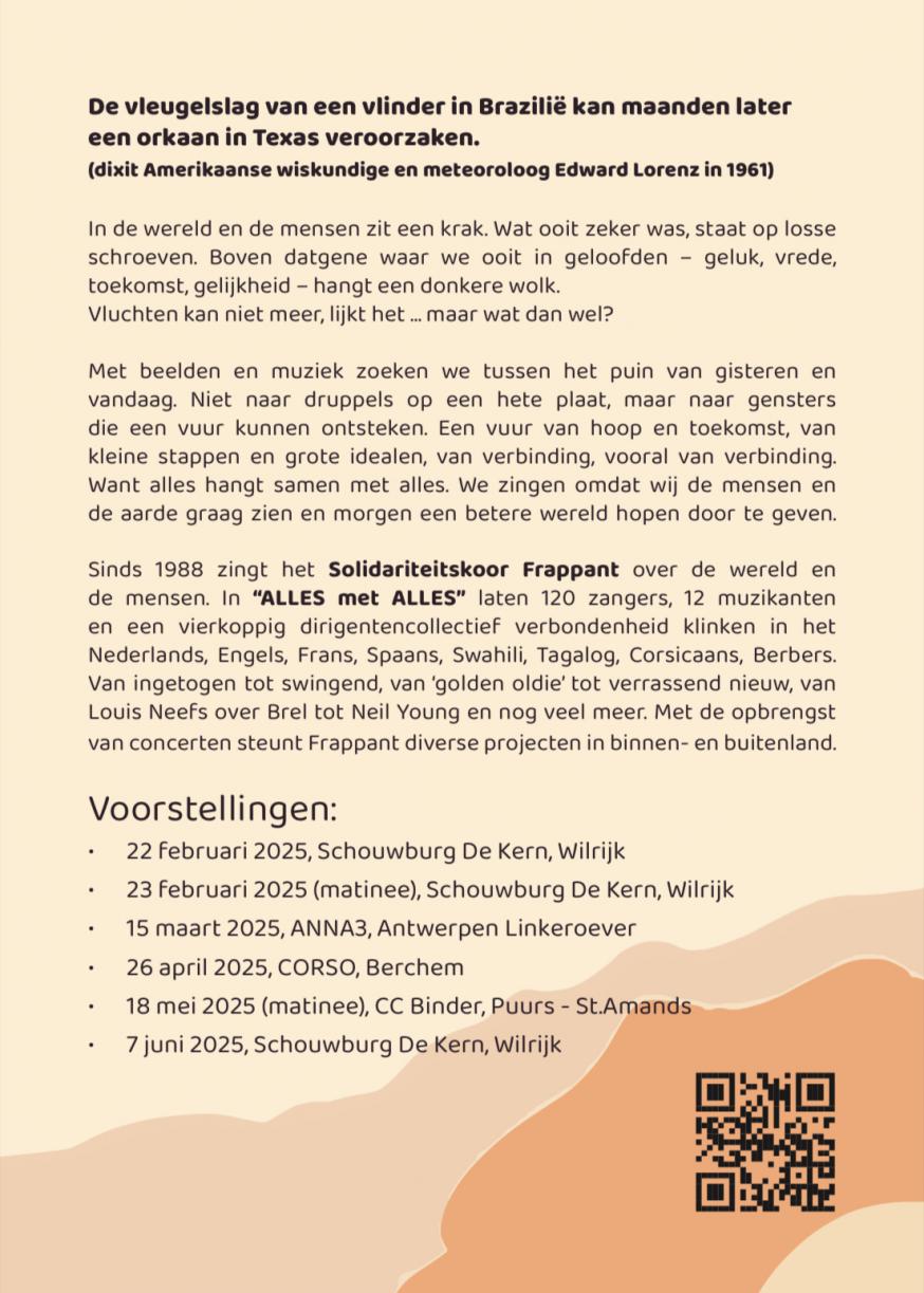 flyer 'ALLES met ALLES' (verso) 