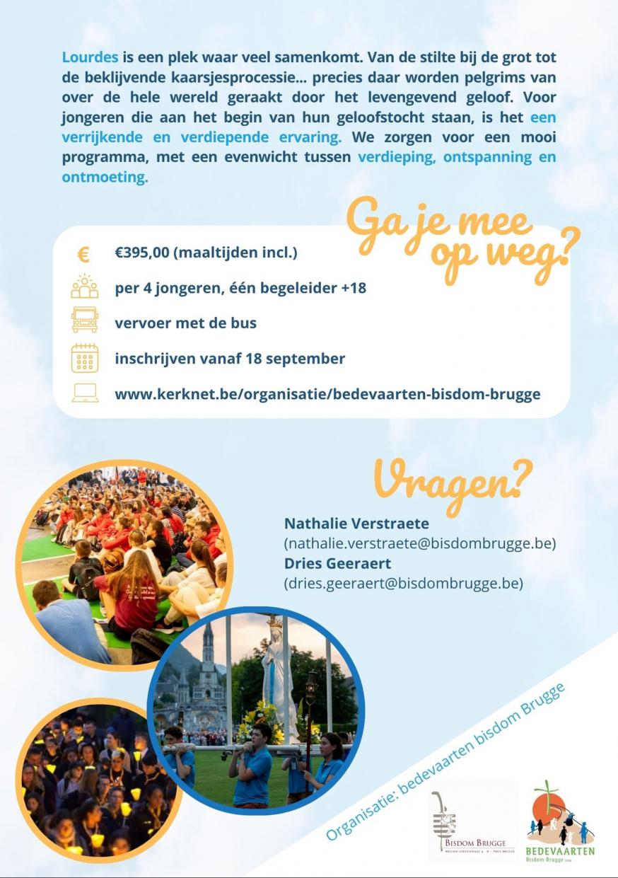 Lourdesbedevaart 2026 