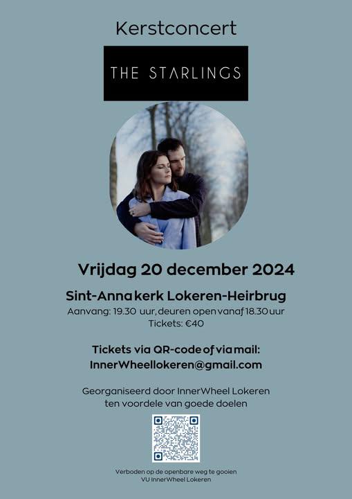 Kerstconcert The Starlings 