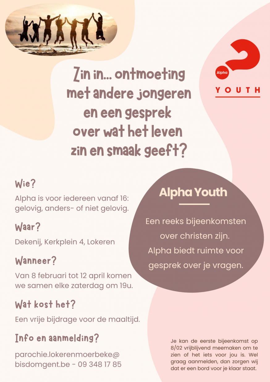Flyer Alpha cursus 