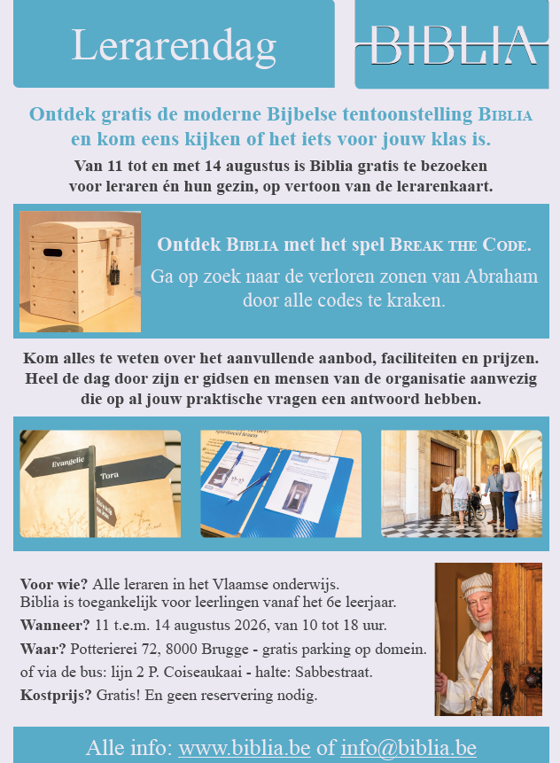 Flyer Biblia © Biblia