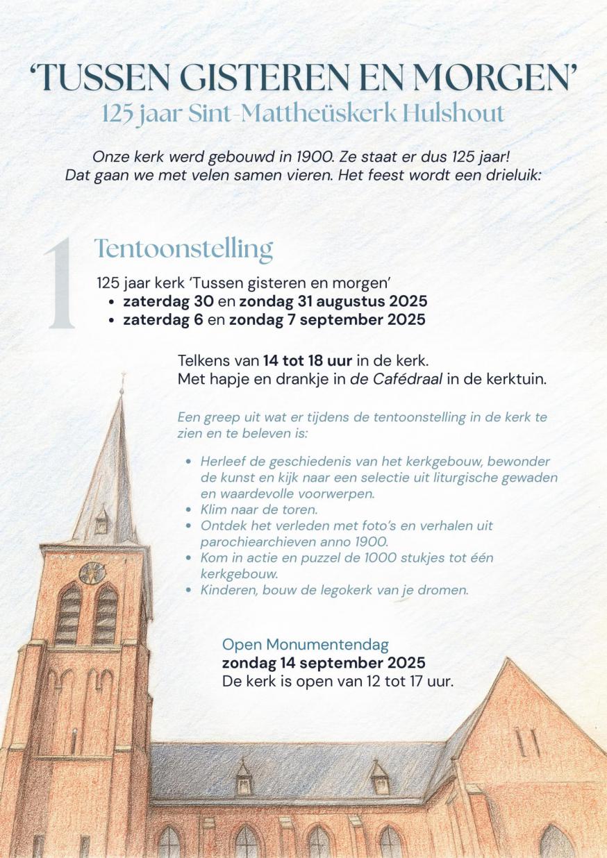 Hulshout 125 jaar parochie expo 