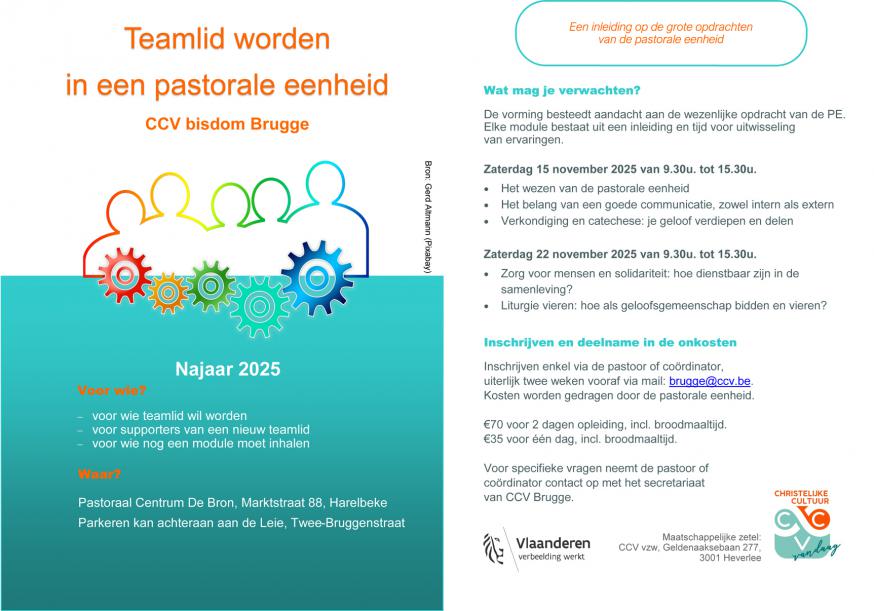 Teamopleiding najaar 2025 © CCV Brugge